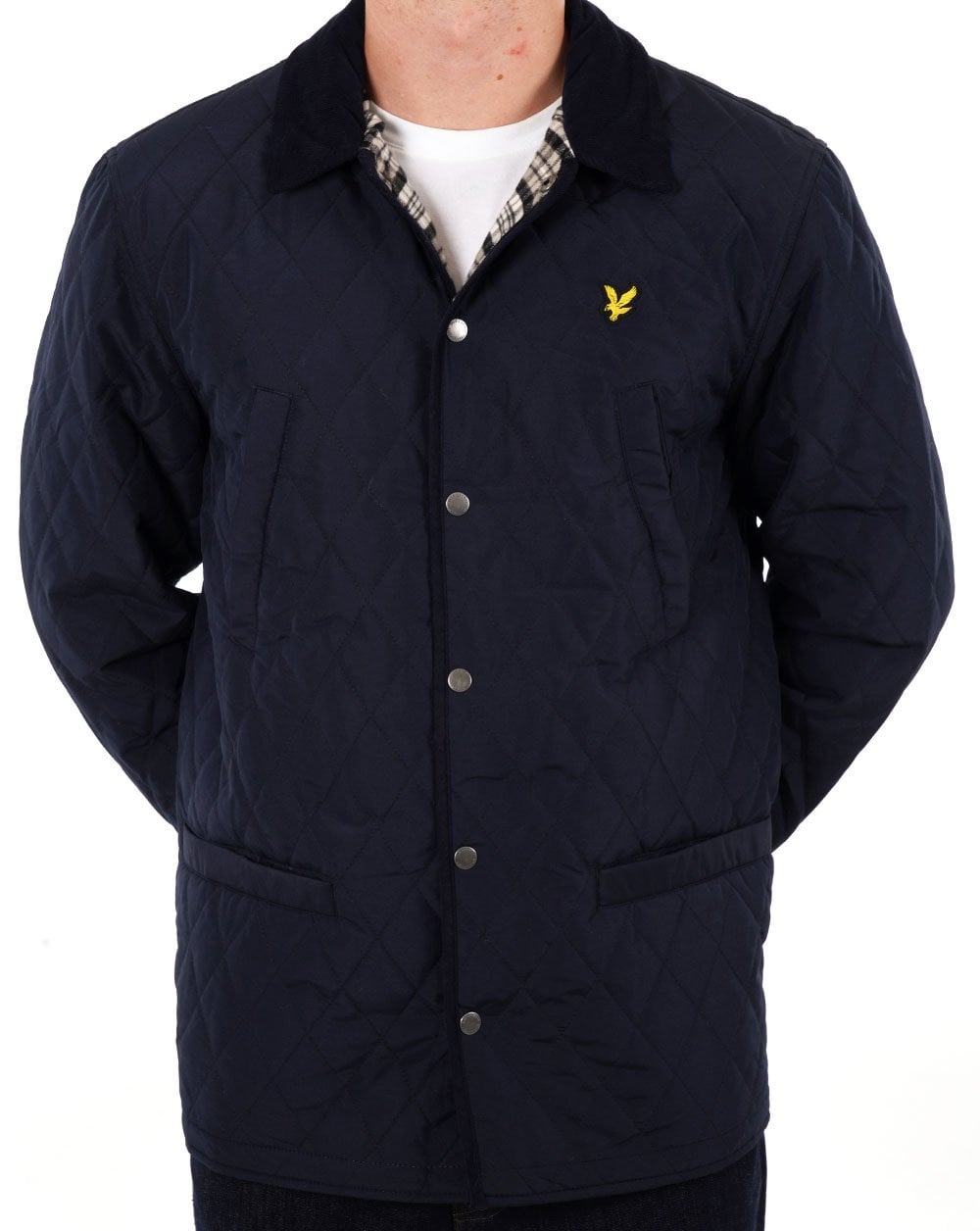Lyle & Scott Quilted Jacket Navy