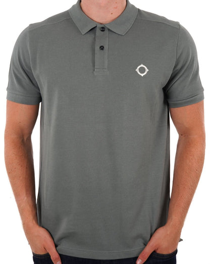 MA.STRUM Pique Polo Sedona Grey