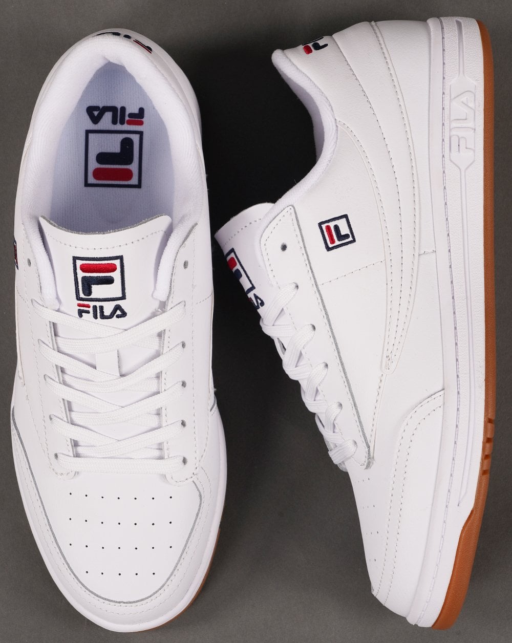 Fila Vintage Tennis 88 Trainers White/Gum