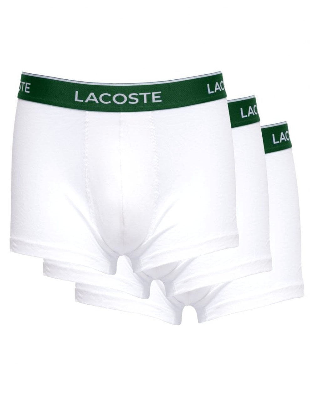 Lacoste Triple Pack Boxers White