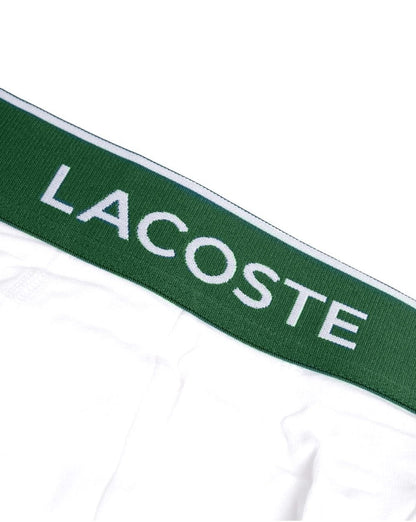 Lacoste Triple Pack Boxers White