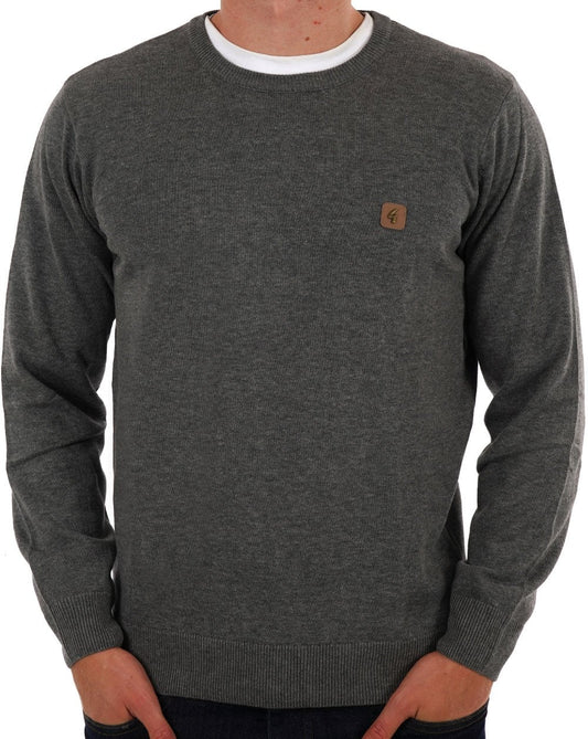Gabicci Vintage Crew Neck Jumper Grey