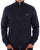 Gant Cotton Zip Cardigan Navy Blue