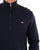 Gant Cotton Zip Cardigan Navy Blue