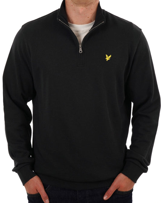 Lyle And Scott Lyle & Scott 1/4 Zip Sweatshirt Black