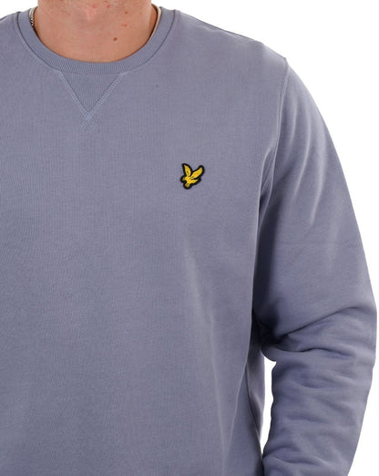 Lyle & Scott Crew Neck Sweatshirt Crafted Blue