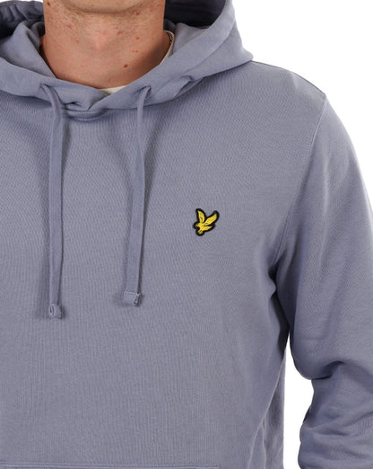 Lyle & Scott Pullover Hoodie Crafted Blue