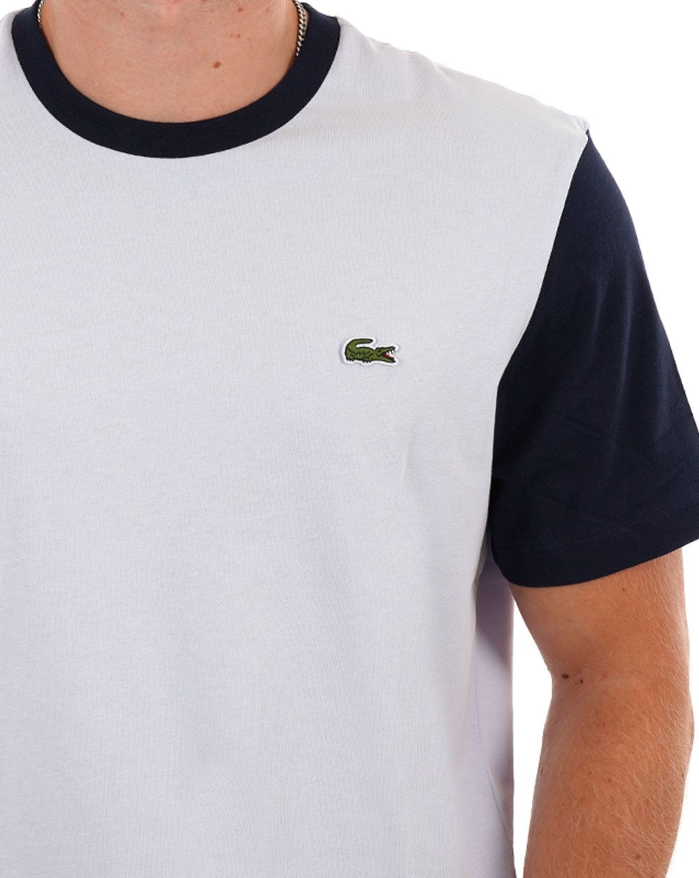 Lacoste Colourblock T-shirt Light Blue/Navy