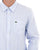Lacoste Striped Oxford Cotton Shirt Sky Blue