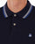 Benetton Tipped Polo Shirt Navy