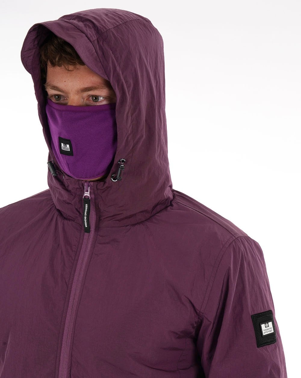 Weekend Offender Technician Jacket Berry