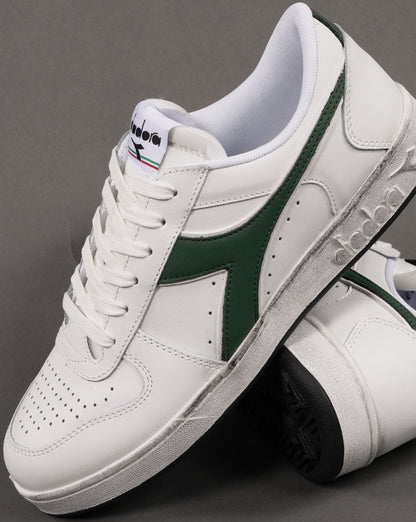 Diadora Magic Basket Trainer White Green