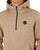 Napapijri Badge Half Zip Hoody Beige Rocky