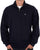Benetton Quarter Zip Sweatshirt Navy