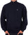 Benetton Quarter Zip Sweatshirt Navy