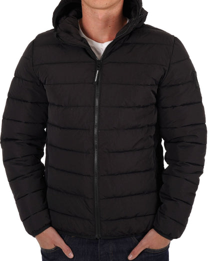 Weekend Offender La Guardia Padded Jacket Black