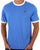 Fila Vintage Ringer T Shirt Regatta Blue/Gardenia