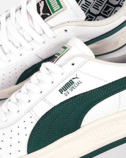 Puma GV Special Trainers White DK Green