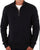 Barbour International Crawley Half Zip Jumper Black