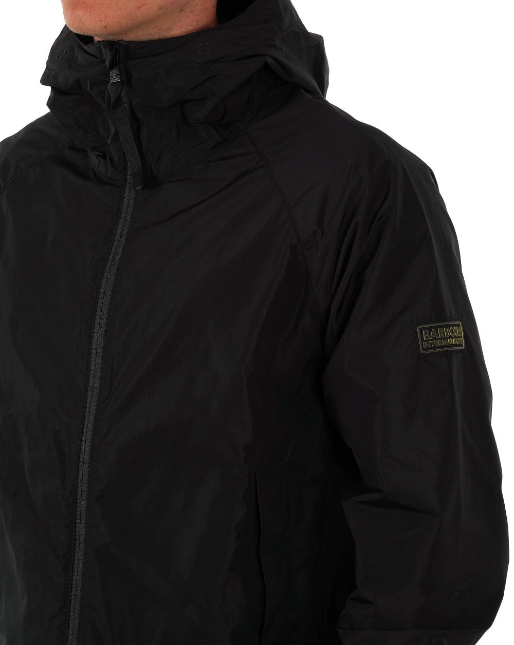 Barbour International Porter Showerproof Jacket Black
