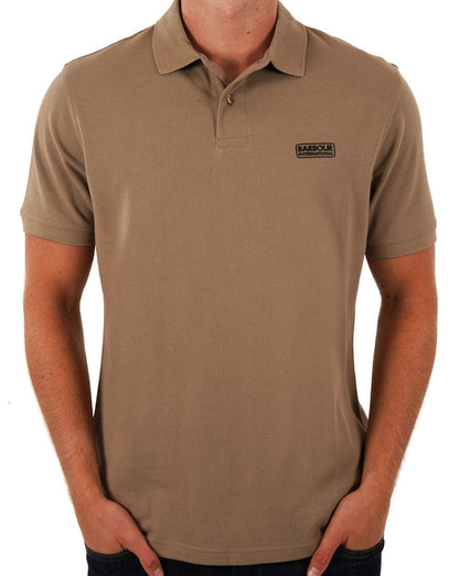 Barbour International Essential Polo Timberwolf
