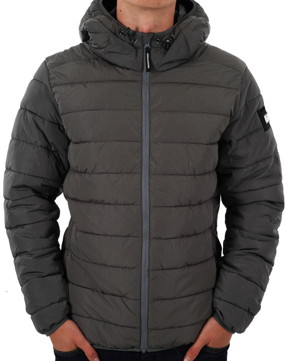 Weekend Offender La Guardia Padded Jacket Zinc