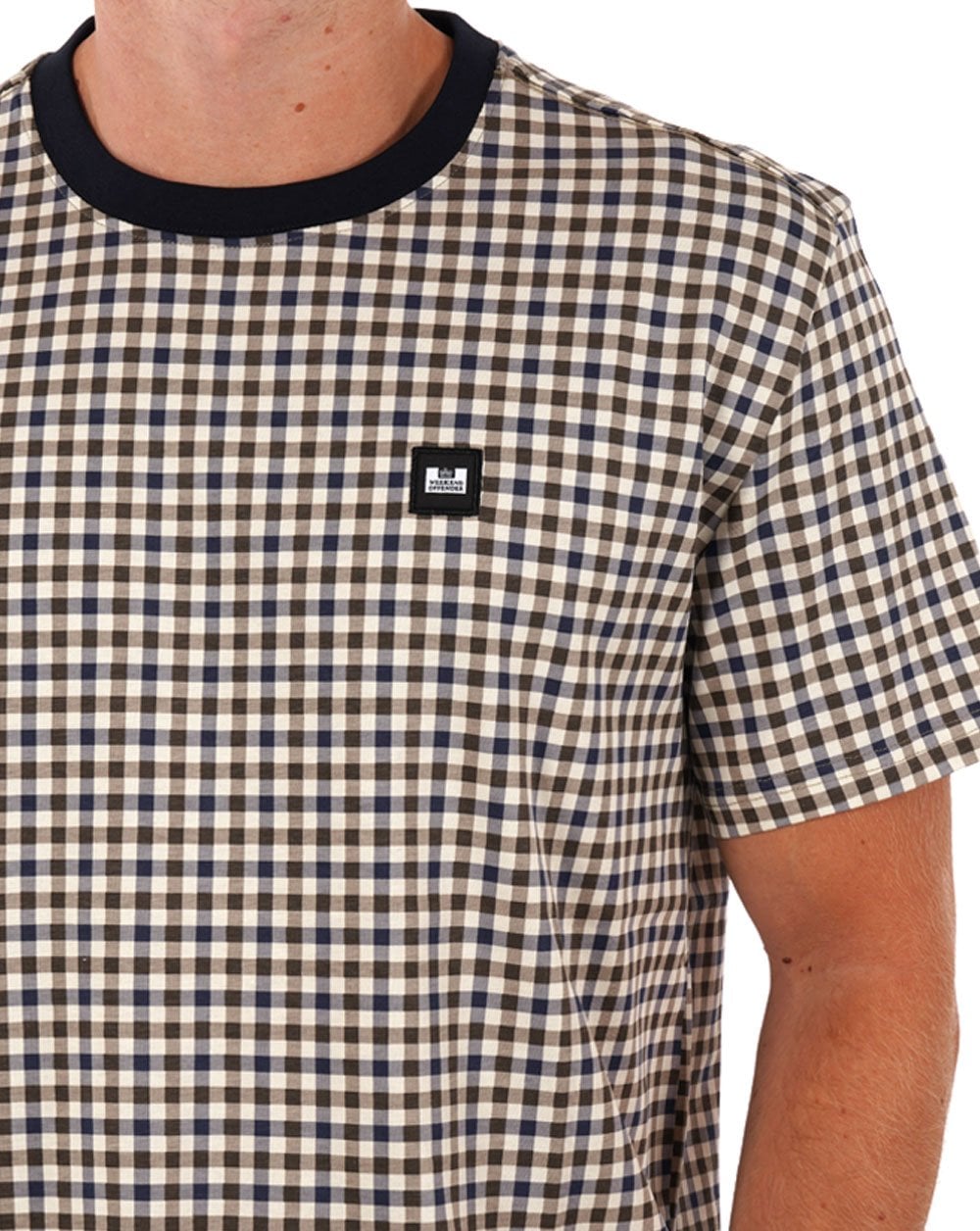 Weekend Offender Trimmer T-shirt Mid House Check
