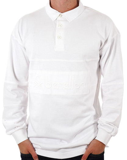 Benetton Rugby Shirt White