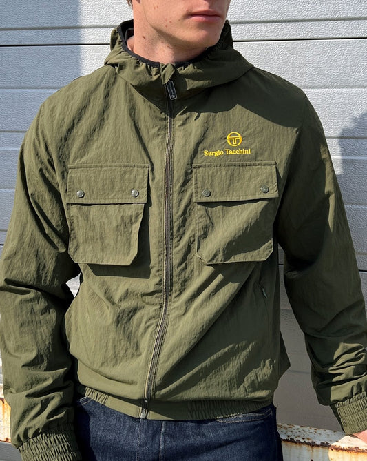 Sergio Tacchini Sergio Tacchini Terrace Pocket Jacket Olive