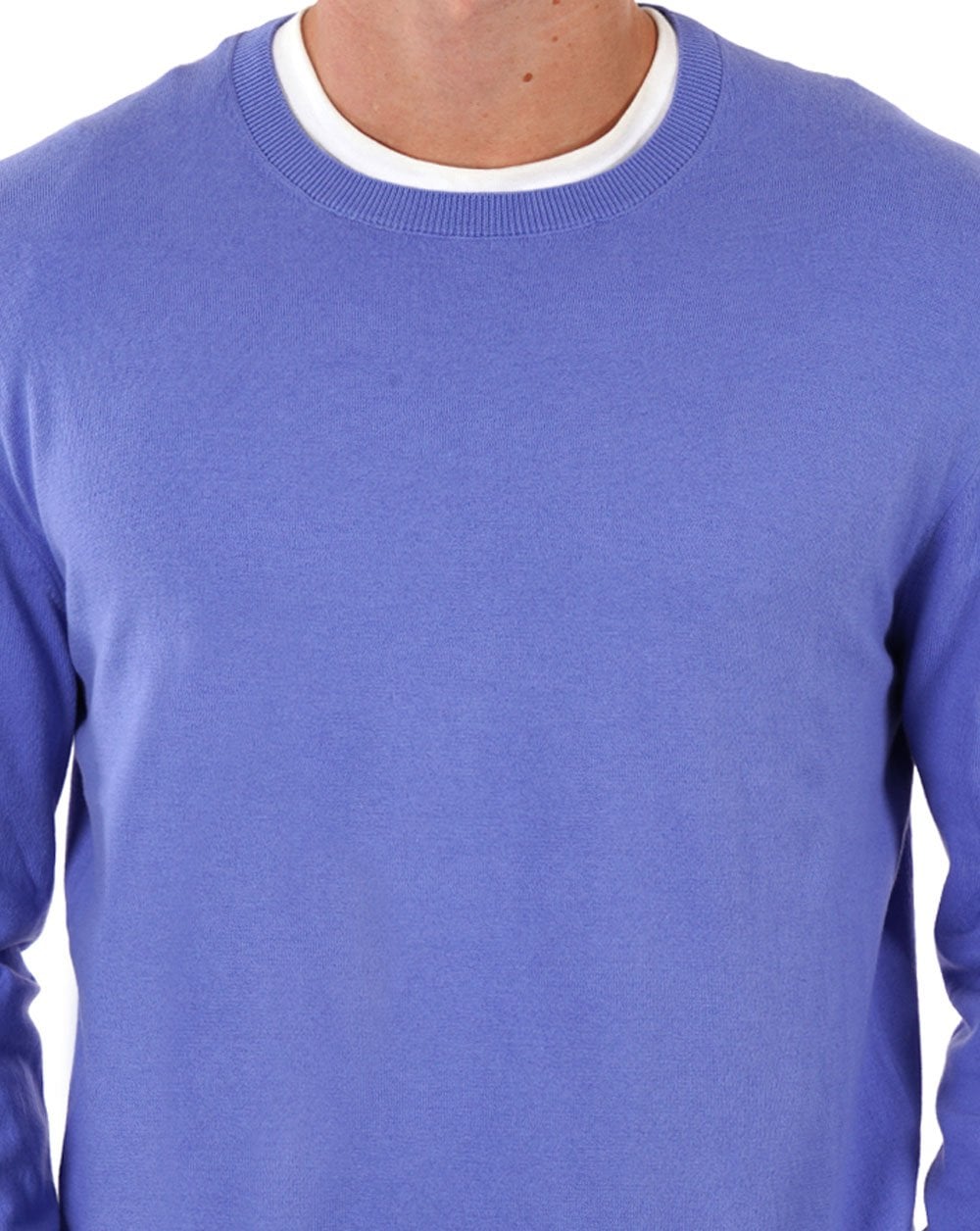 Benetton Crew Neck Sweater Lilac