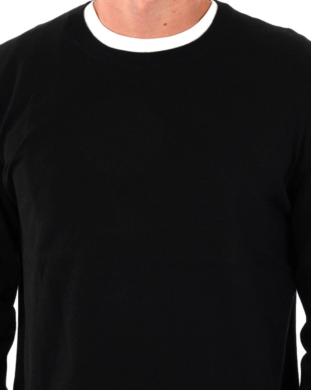 Benetton Crew Neck Sweater Black