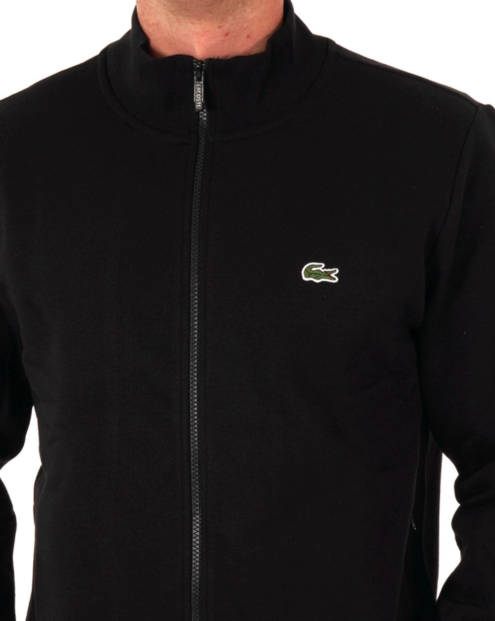 Lacoste Full Zip Track Top Black