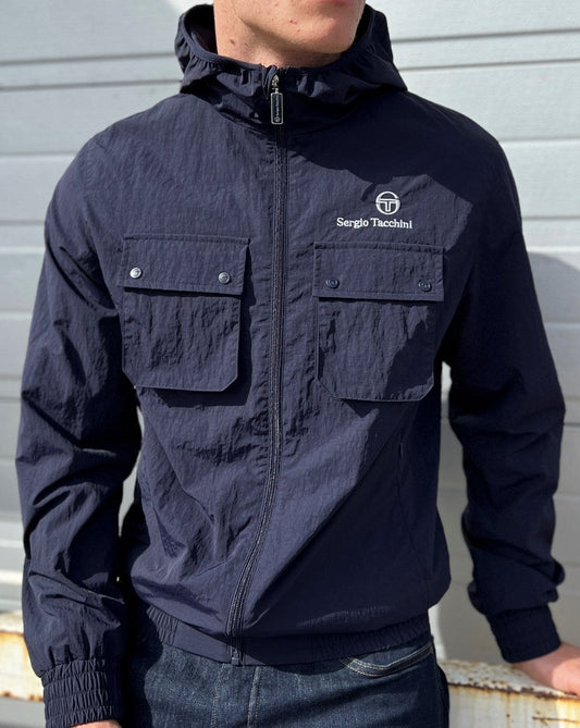 Sergio Tacchini Terrace Pocket Jacket Navy