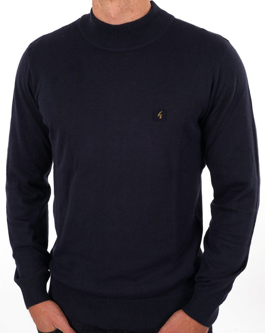 Gabicci Vintage Duke Turtle Neck Navy