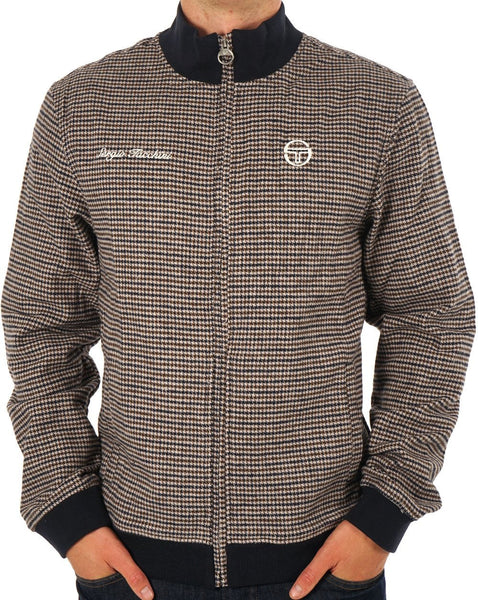 Sergio Tacchini Houndstooth check Bomber Jacket