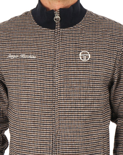 Sergio Tacchini Houndstooth check Bomber Jacket