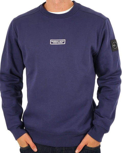 Marshall Artist Siren Crew Sweat Monarch Blue