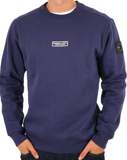 Marshall Artist Siren Crew Sweat Monarch Blue