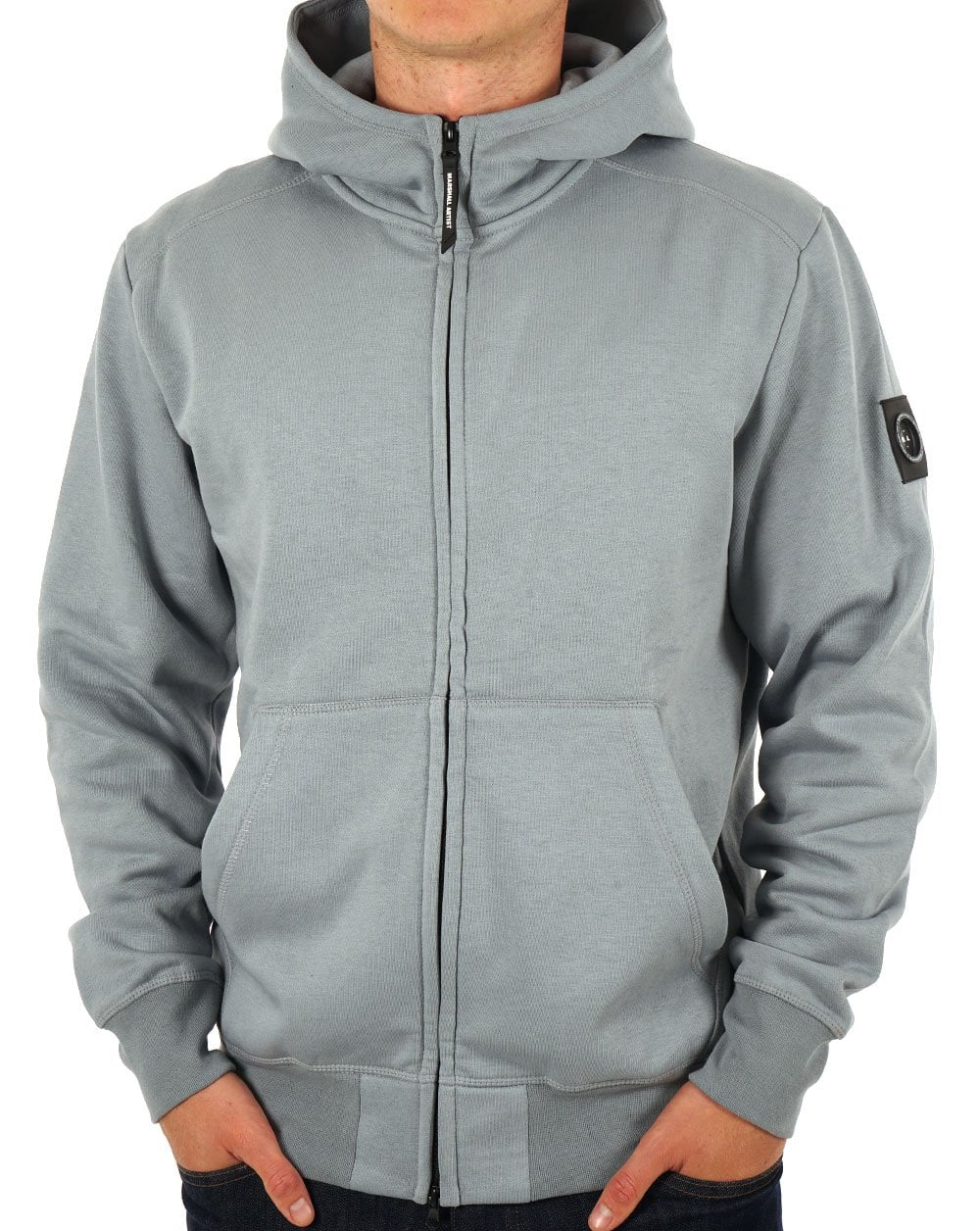Marshall Artist Siren Full Zip Hoodie Nardo Grey