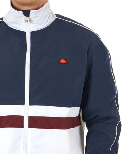 Ellesse Viaronna FZ Track Jacket Navy/White