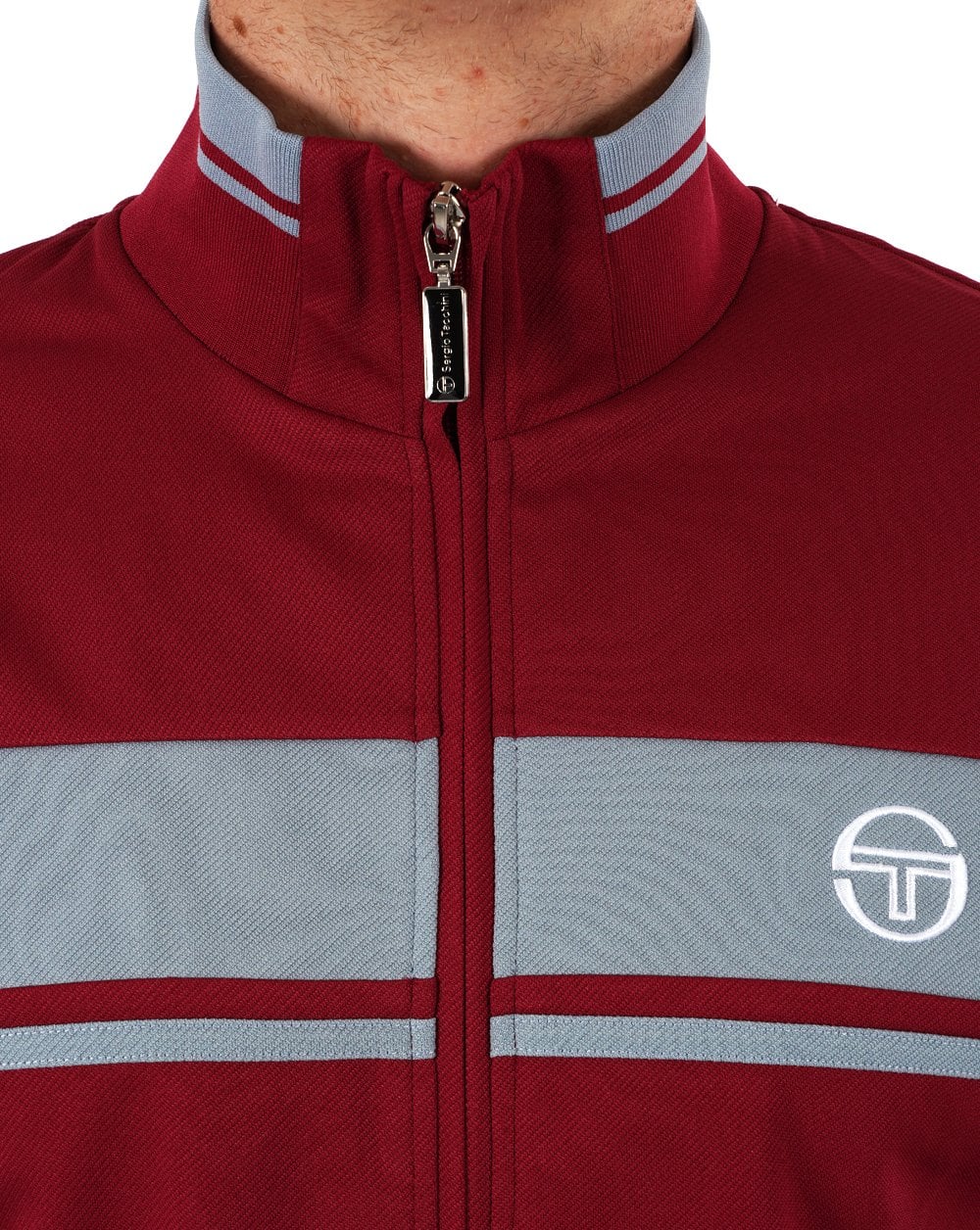 Sergio Tacchini Masters Track Top Claret Blue