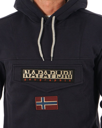 Napapijri Burgee Winter Hoody Navy Blue