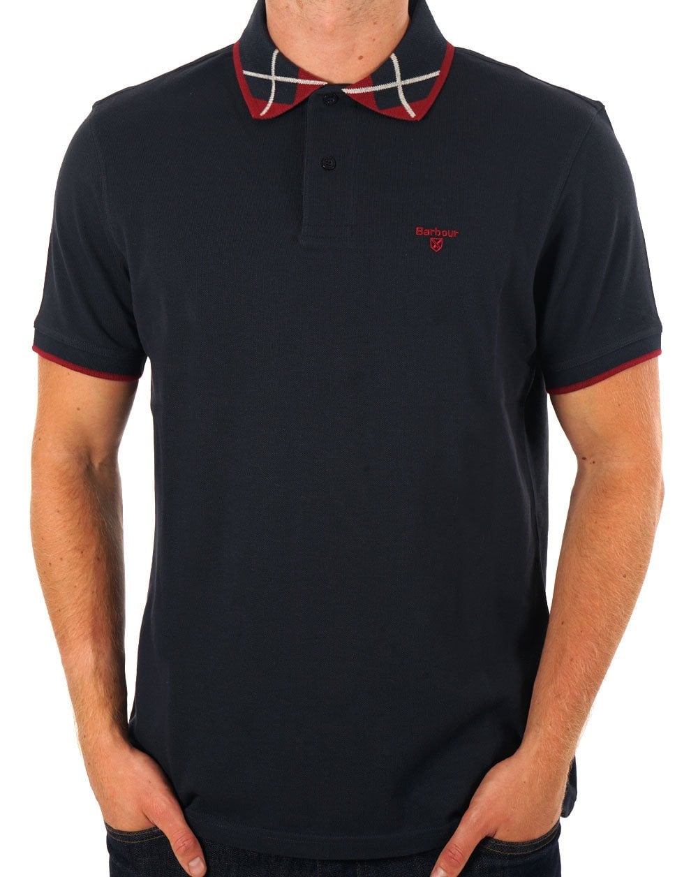 Barbour Brodie Polo Shirt Navy