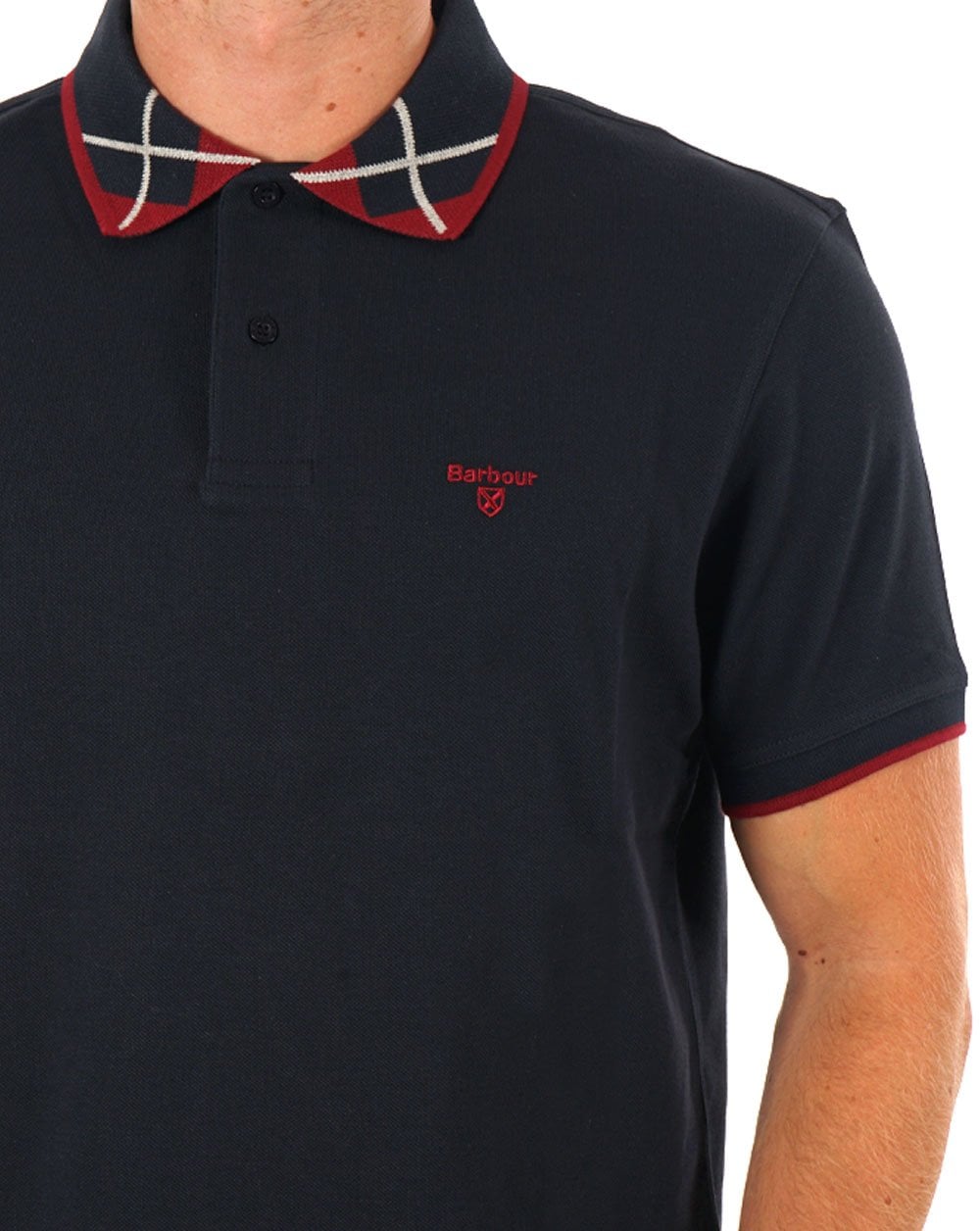 Barbour Brodie Polo Shirt Navy