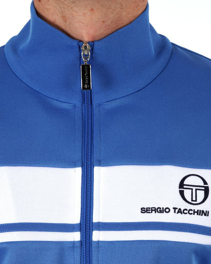 Sergio Tacchini Masters Track Top Blue White