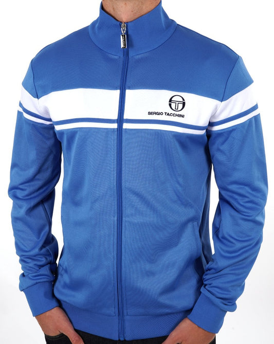 Sergio Tacchini Masters Track Top Blue White