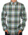 Gant Tartan Checked Poplin Shirt Deep Forest Green
