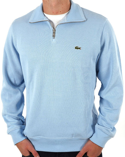 Lacoste Half Zip Sweatshirt Sky Blue