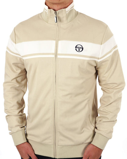 Sergio Tacchini Masters Track Top Stone/Gardenia