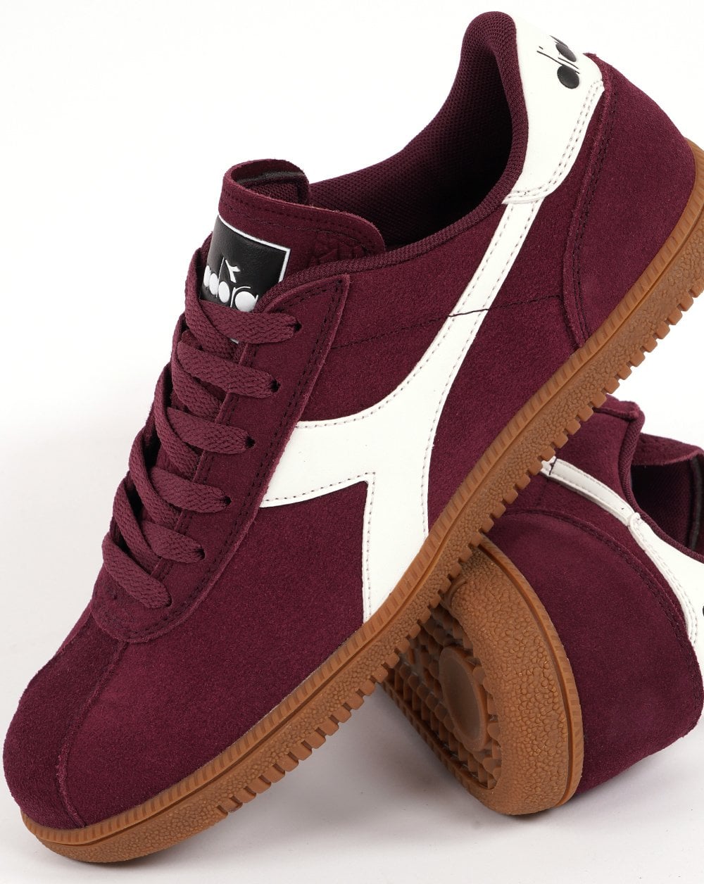 Diadora Tokyo Trainers Claret